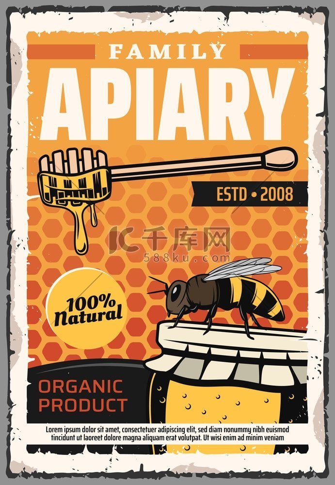天然蜂蜜生产、养蜂和家庭养蜂人