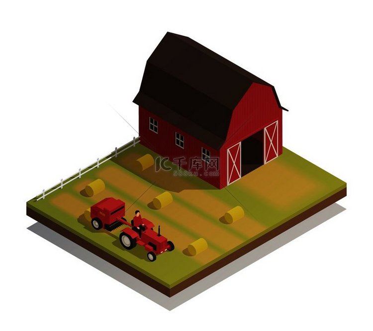 农业农场收割机械与干草制作设备