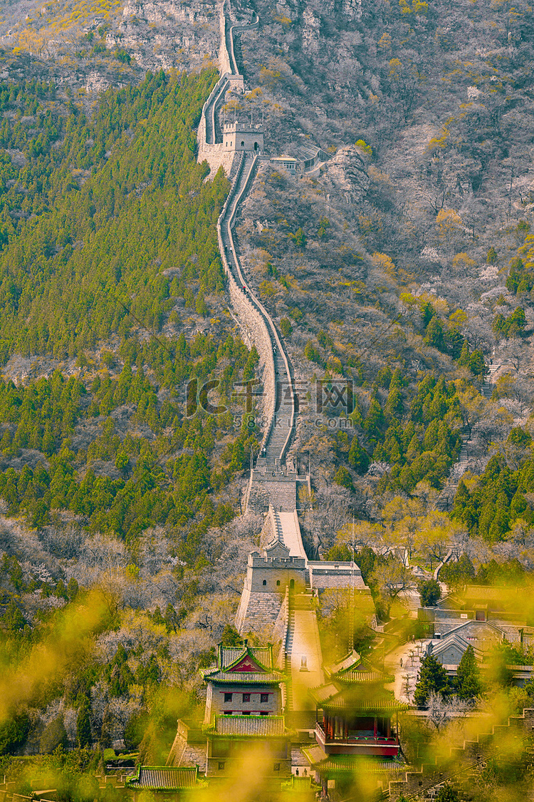 北京景点白天居庸关长城户外景点