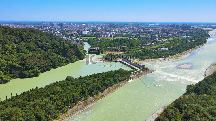 四川都江堰水利5A景区