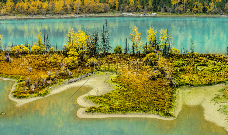 喀纳斯景区白天喀纳斯景区秋景全