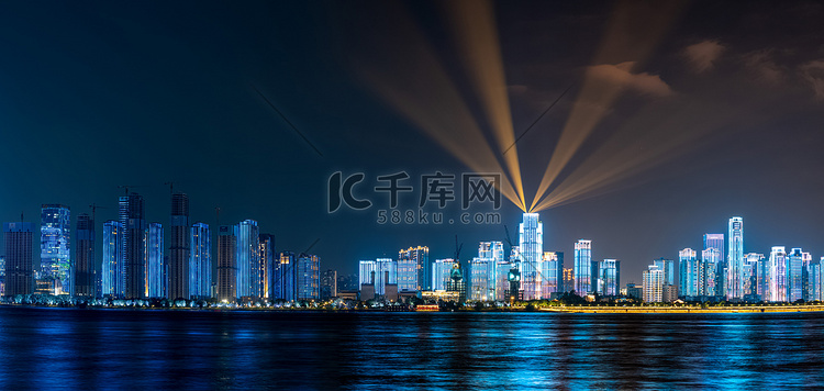 武汉城市建筑群摄影图配图