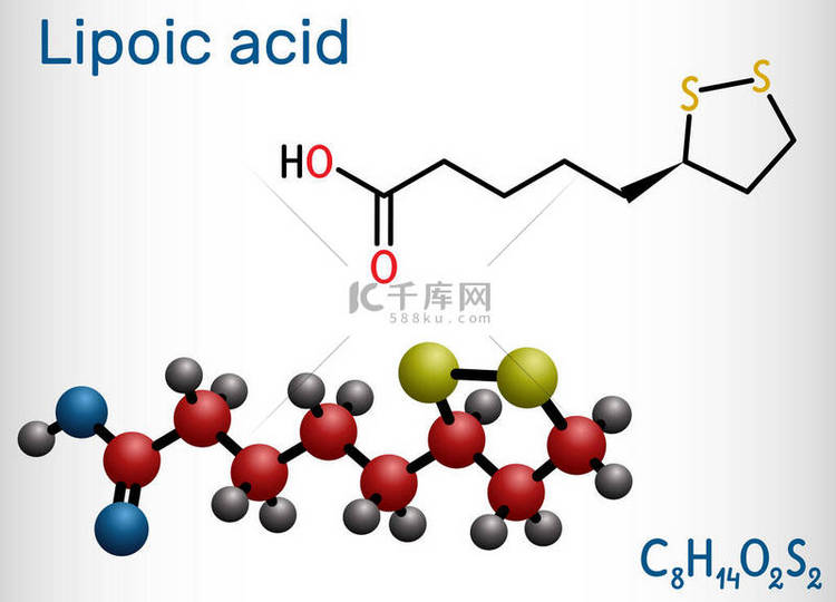 Lipoic acid, LA