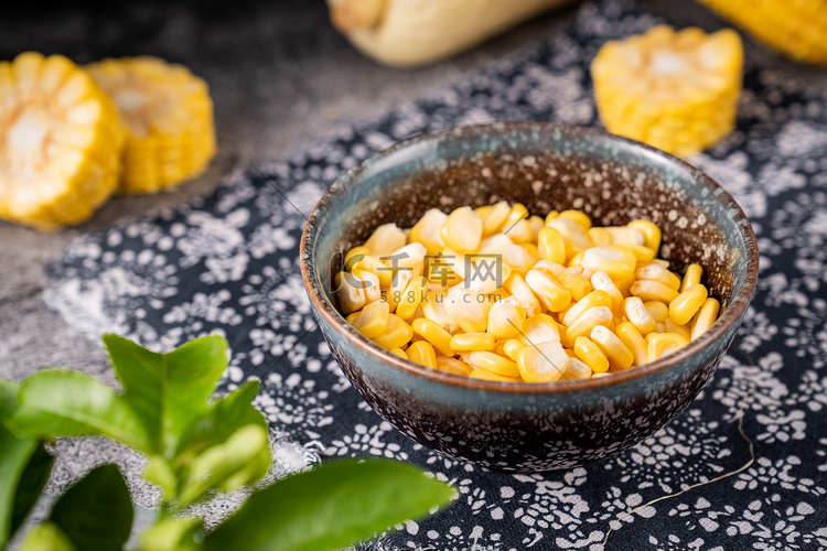 玉米粒新鲜营养食材玉米摄影图配