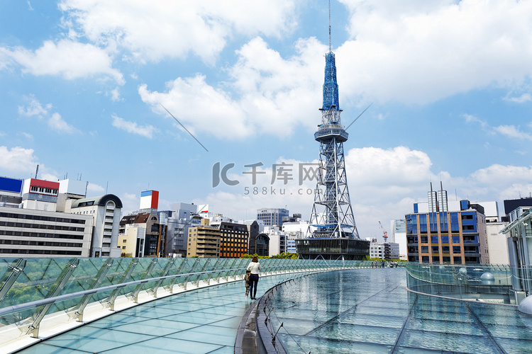 日本城市天际线与名古屋塔