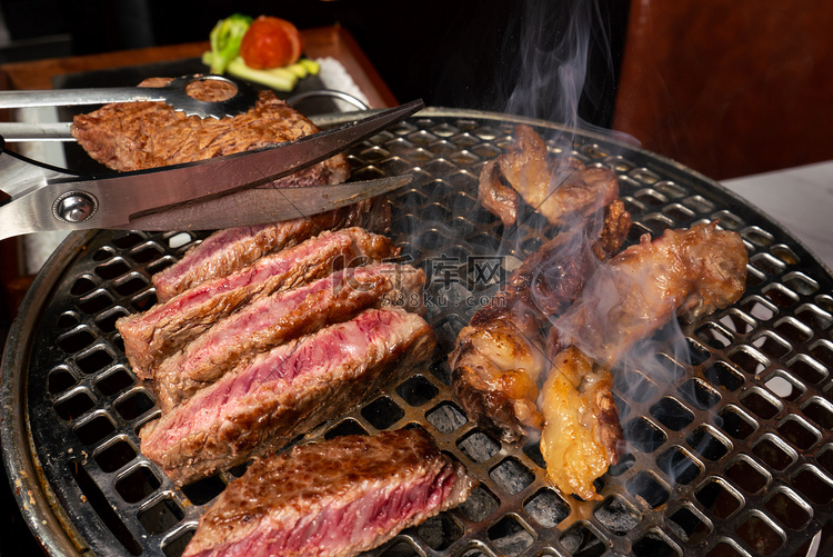 牛排白天食物食物拍摄摄影图配图