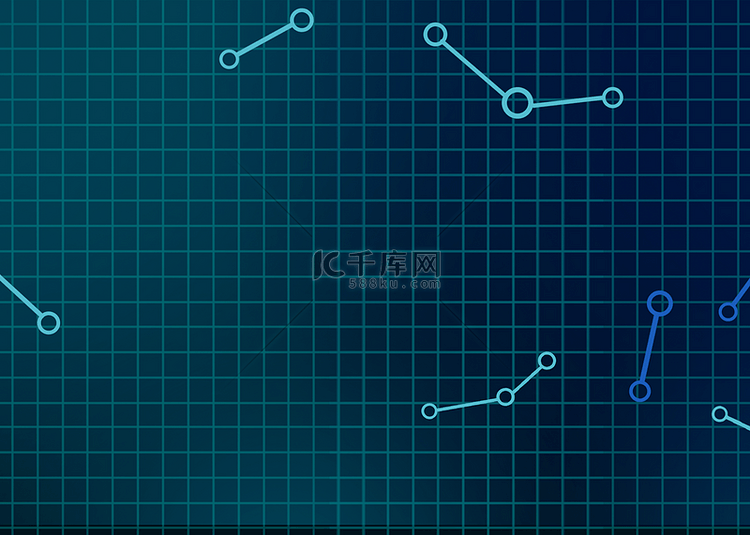 蓝色渐变科技感背景