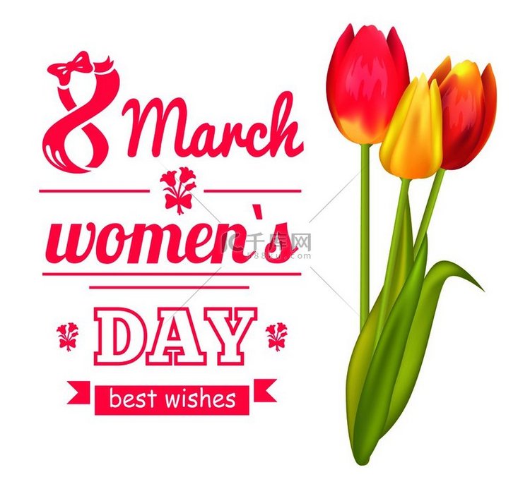 3 月 8 日，妇女节，最美好