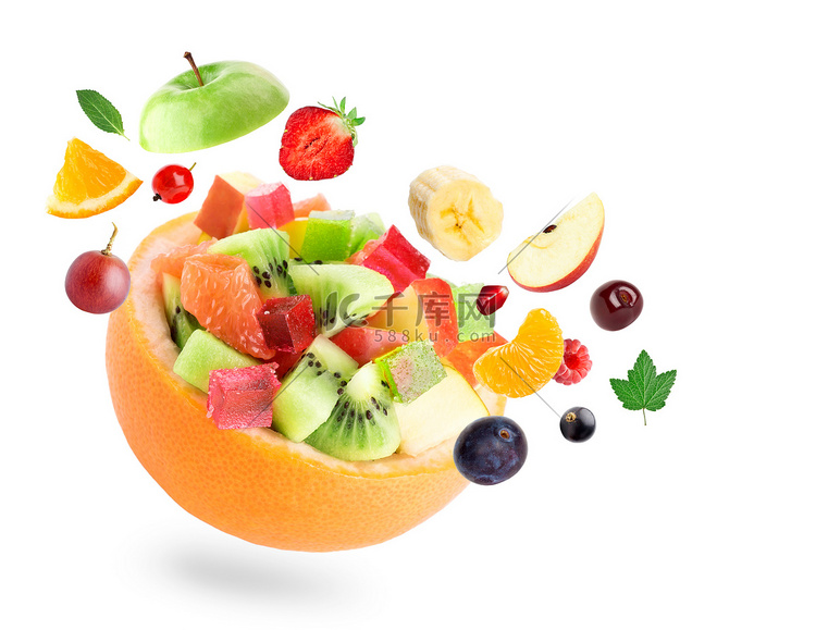 健康的水果沙拉