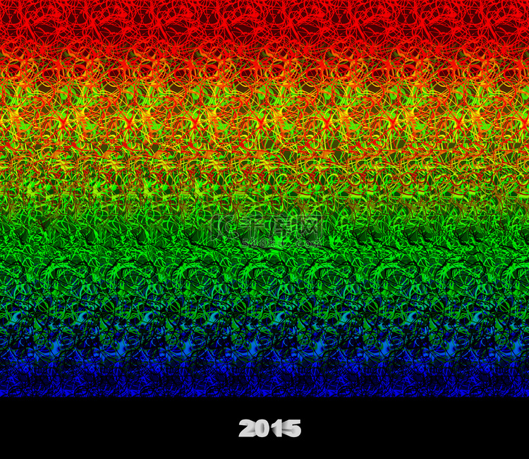 2015 年-立体图 (立体画)