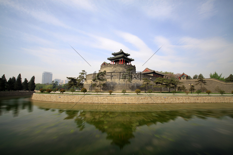 中国古代传统建筑在邯郸市 