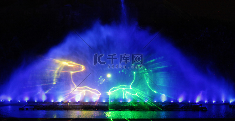 喷泉展示在越南