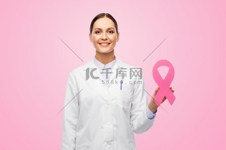  乳腺癌，意识，丝带