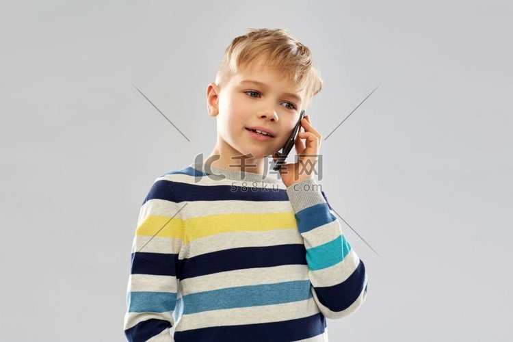  儿童，童年，智能手机，呼叫