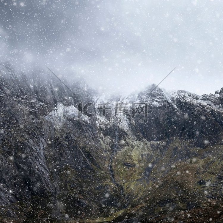  snowdonia，snowdon，山，范围