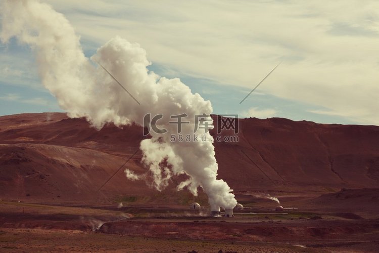 冰岛的欧热发电站