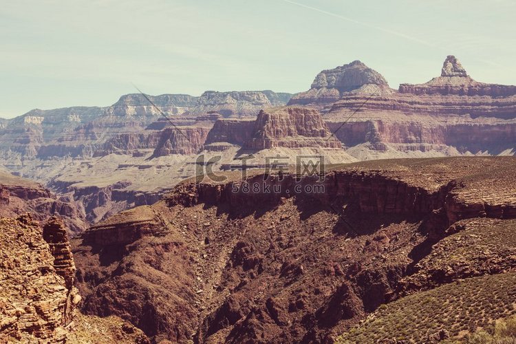 美国亚利桑那州大峡谷风景如画