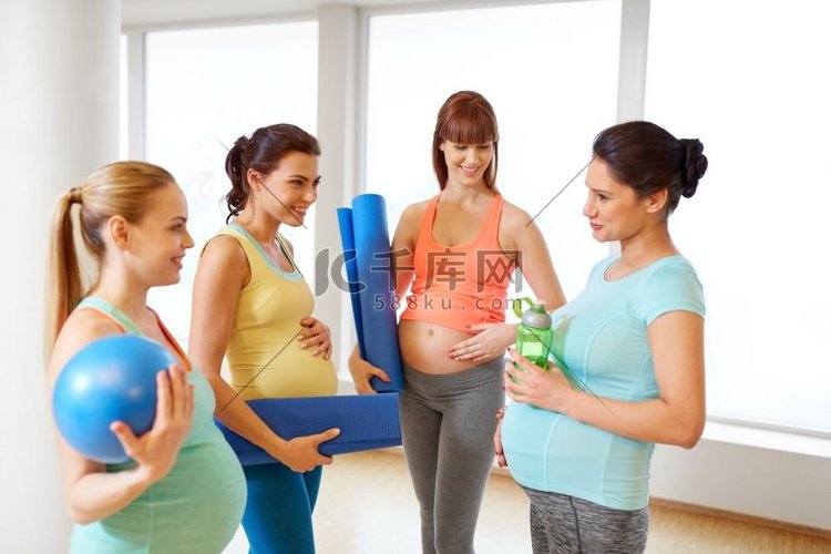  健身房，运动，健身，怀孕