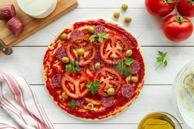 美味的传统披萨品种5.美味的传