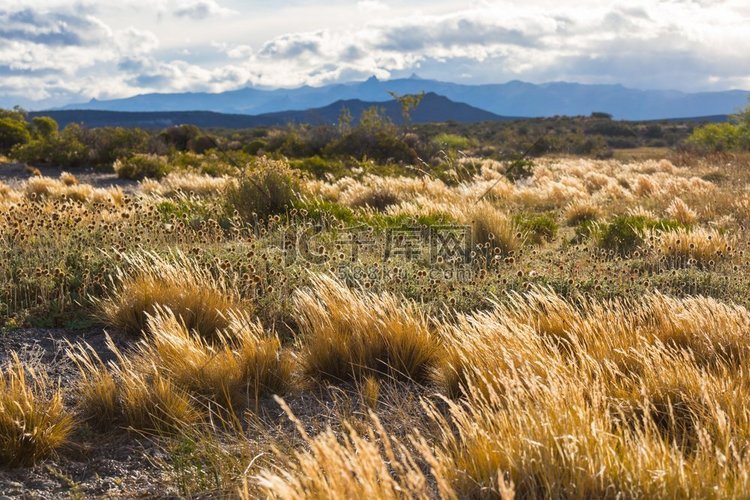 美国犹他州的草原景观