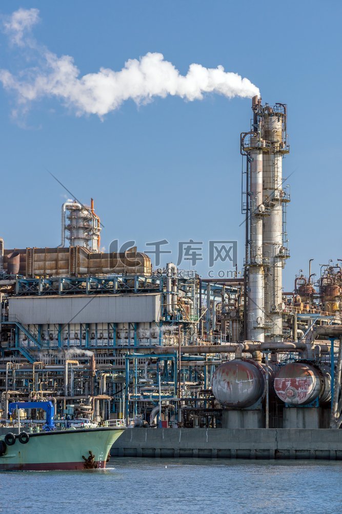 石油石化工厂工厂与气体存储和管