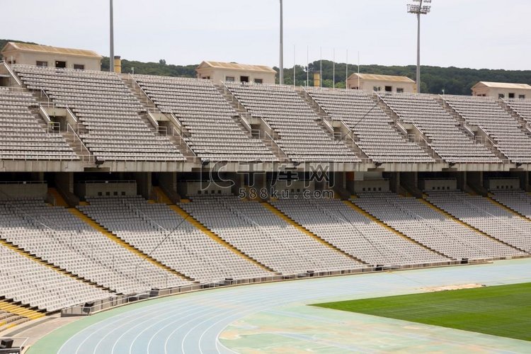 西班牙巴塞罗那废弃奥林匹克体育