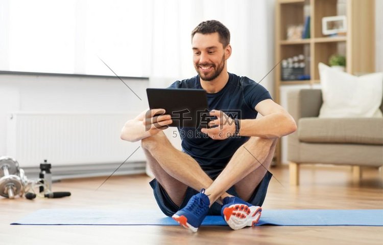  健身，平板电脑，电脑，技术