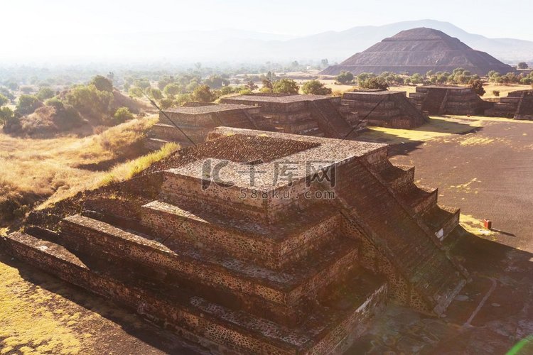 太阳金字塔特奥蒂瓦坎墨西哥