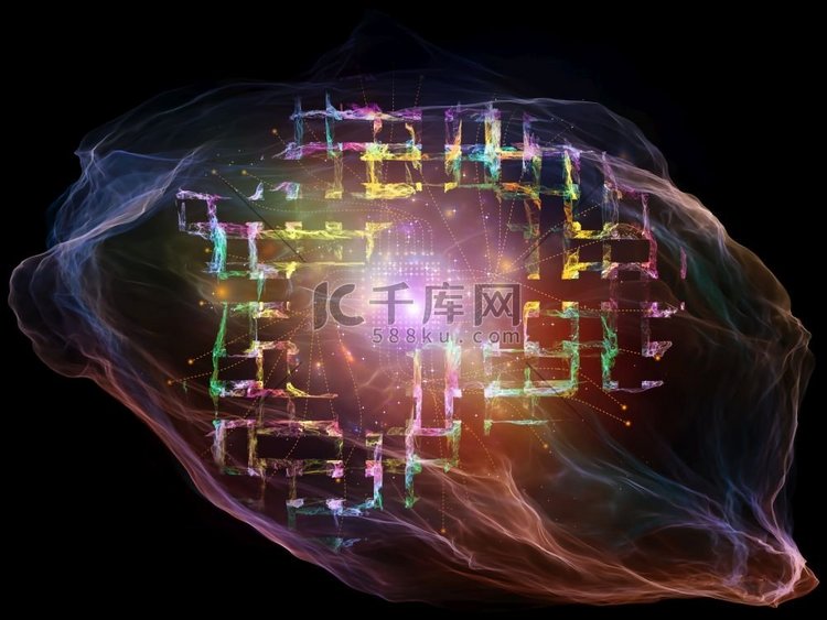 科学、教育和未来技术主题的生物