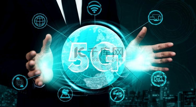 5G通信技术无线互联网网络，全