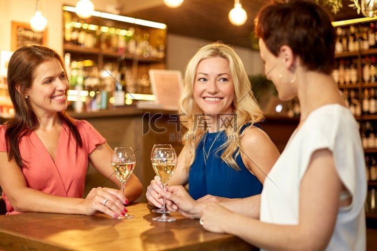  葡萄酒，酒吧，朋友，玻璃