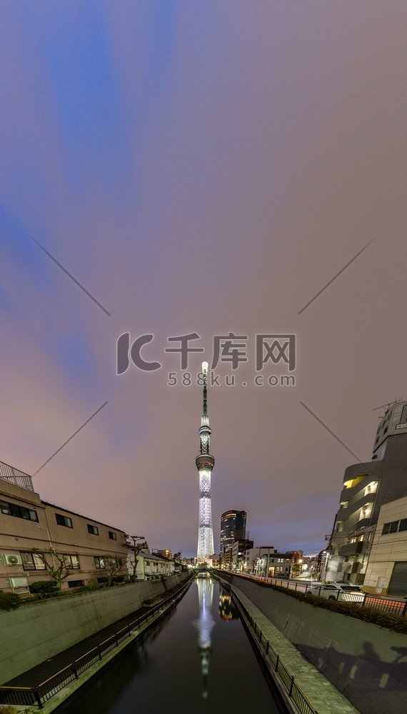  日本，天际线，塔，视图