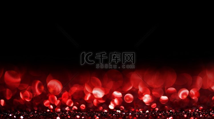 抽象的背景，红色闪闪发光的波克
