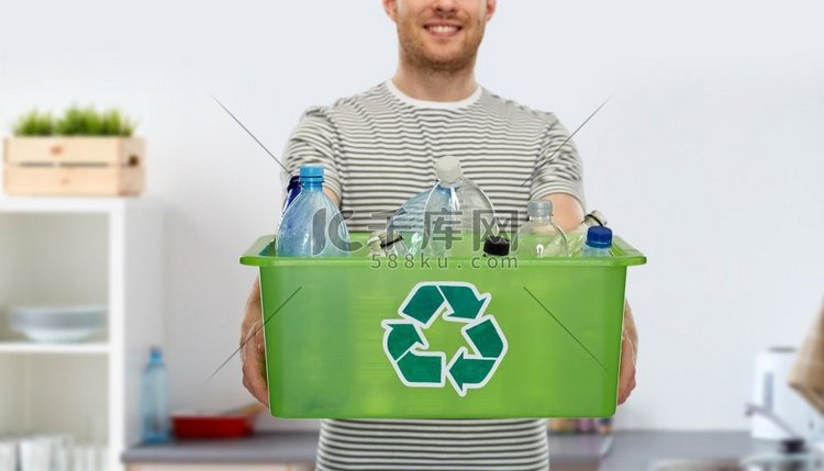  塑料，瓶子，废物，分类