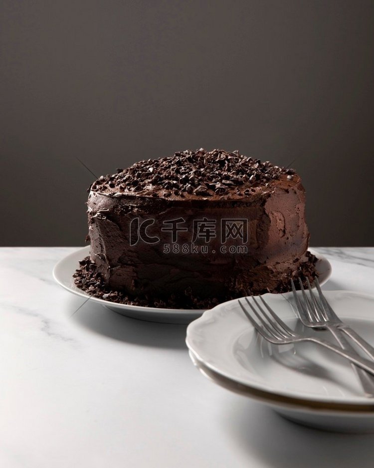 关闭查看美味巧克力蛋糕概念