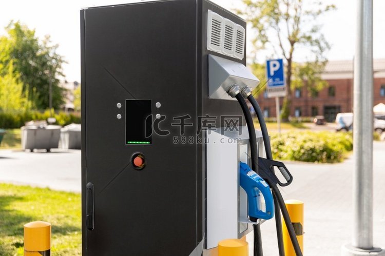 燃料和油概念—加油站汽油喷嘴特
