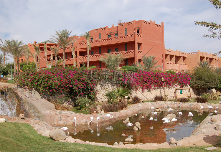酒店的建设，沙姆沙伊赫，埃及