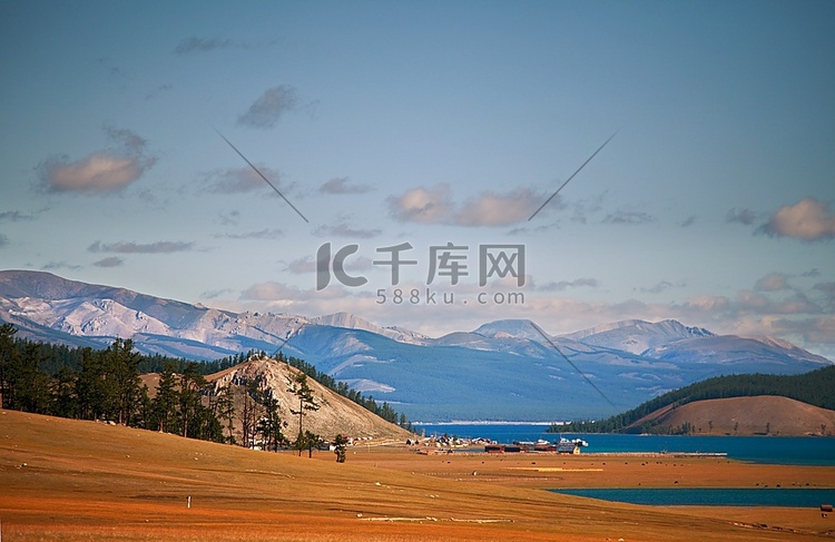 蒙古的哈布苏古尔湖