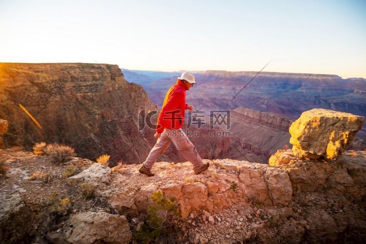  美国，风景，远足，峡谷