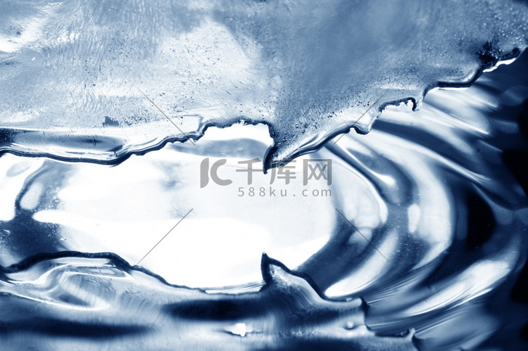 水冰净水水晶背景