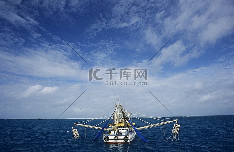 澳大利亚卡奔塔利亚湾对虾拖网渔