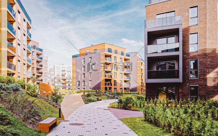 欧现代欧洲住宅建筑季度建筑