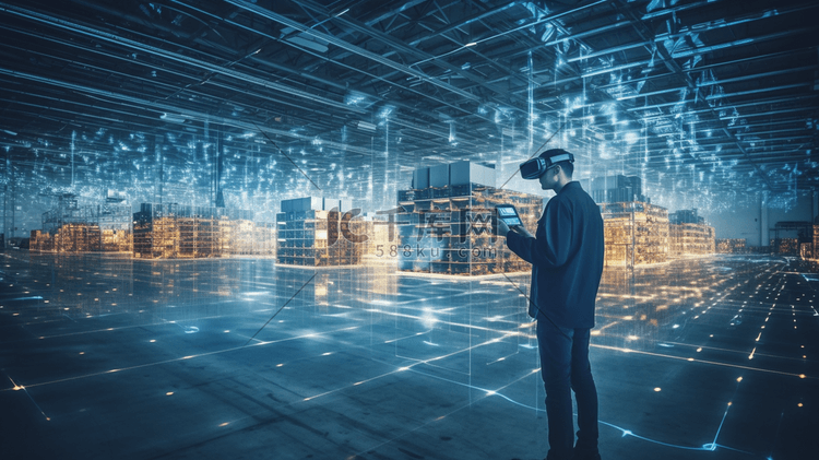 未来虚拟现实技术用于创新VR仓