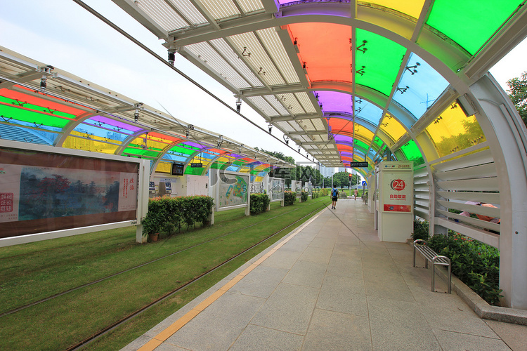 广东省广州珠江新城城市建筑