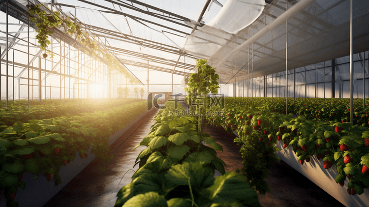 草莓农场农业新概念智能农场数字
