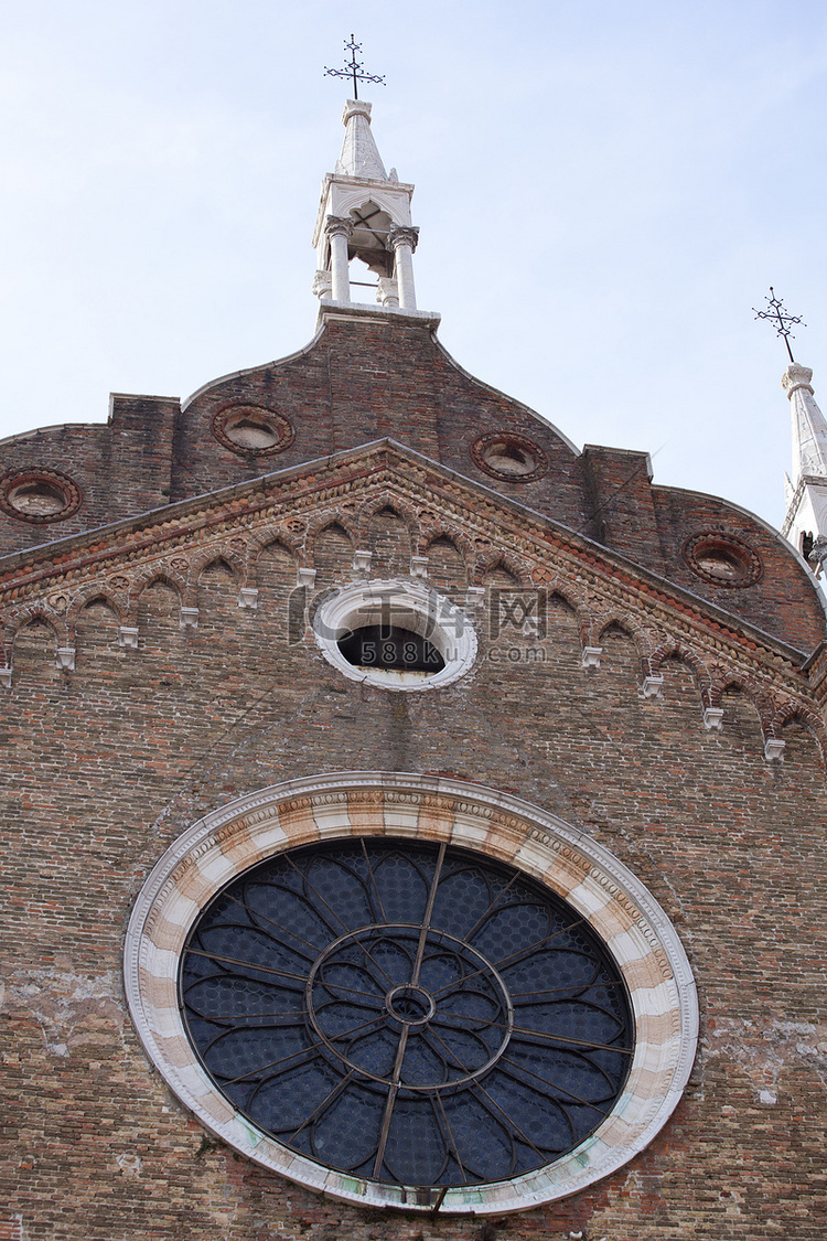 玫瑰窗，威尼斯弗拉里大教堂