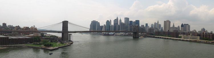 布鲁克林大桥全景