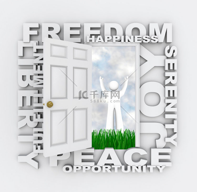 自由之门-找到幸福和平与宁静