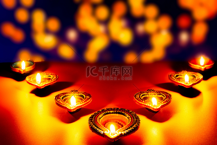印度节日排灯节，Diya 油灯