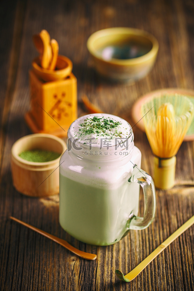 绿茶冰沙